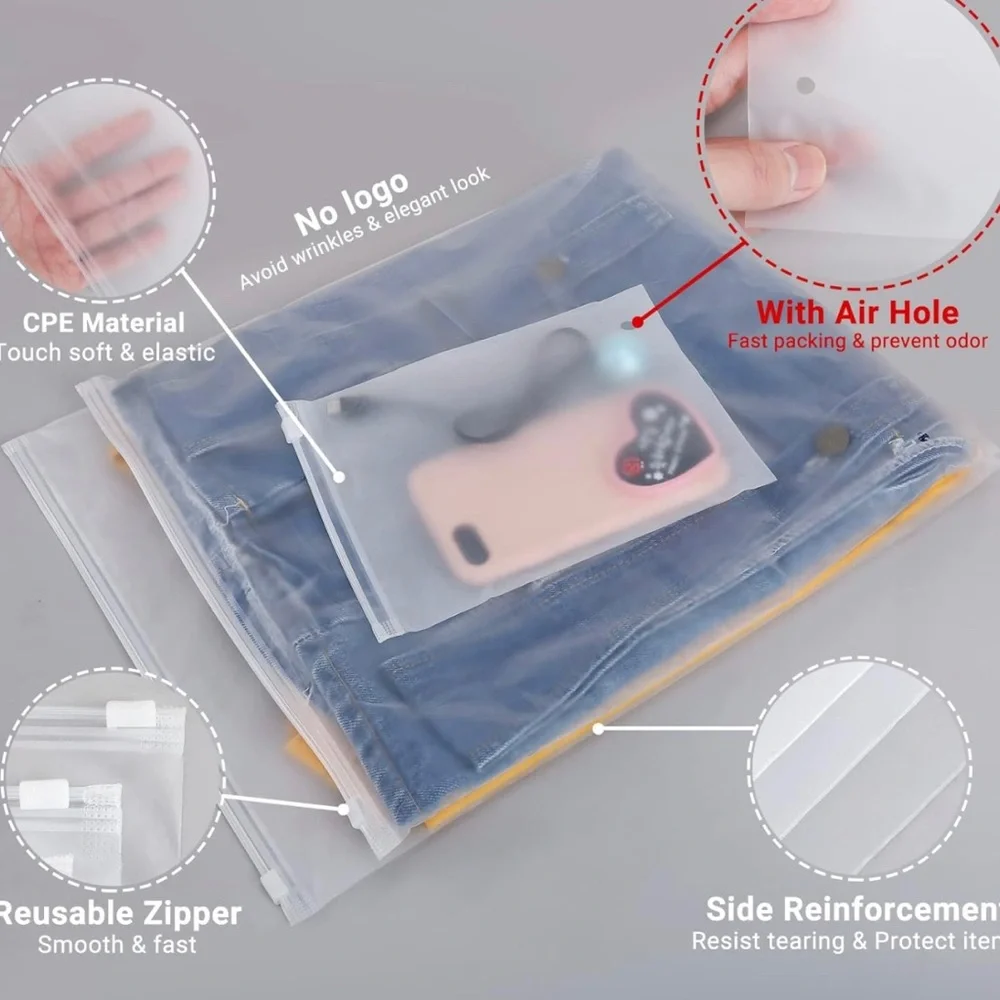 20 ct Save the Planet Assorted Used Poly Shirt Bags